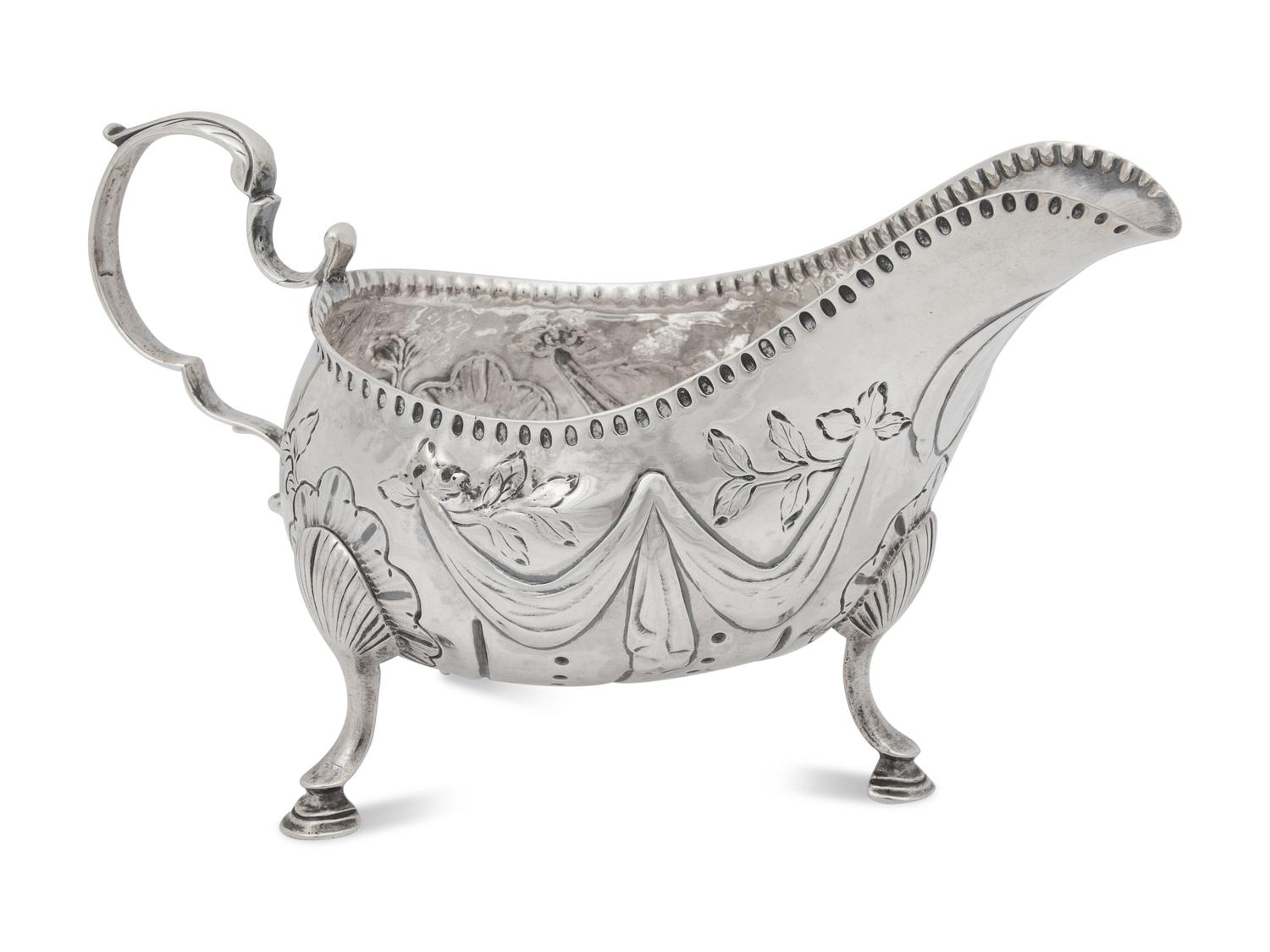 An Irish George III Silver Creamer