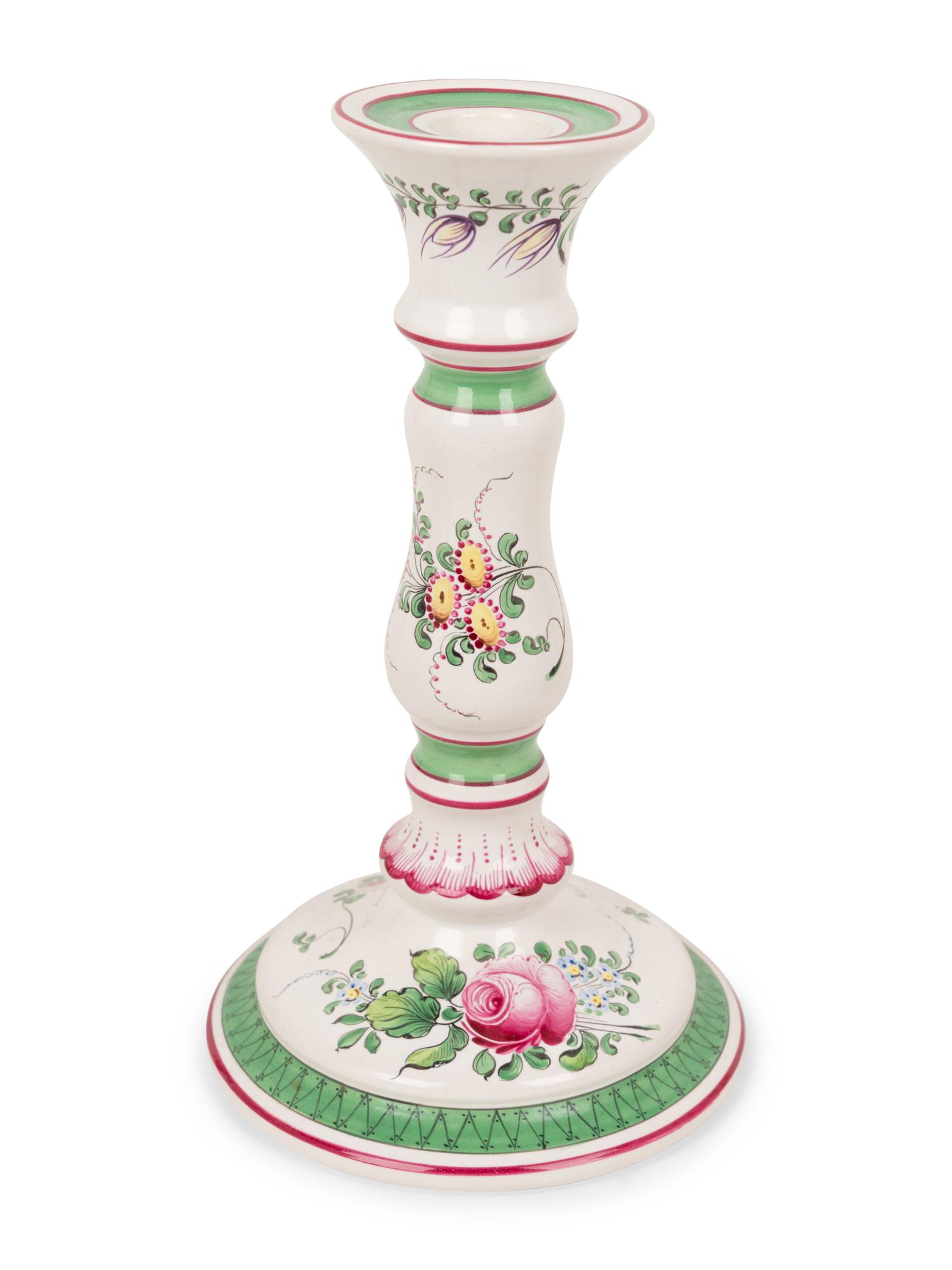 A Group of French Faience Table Articles