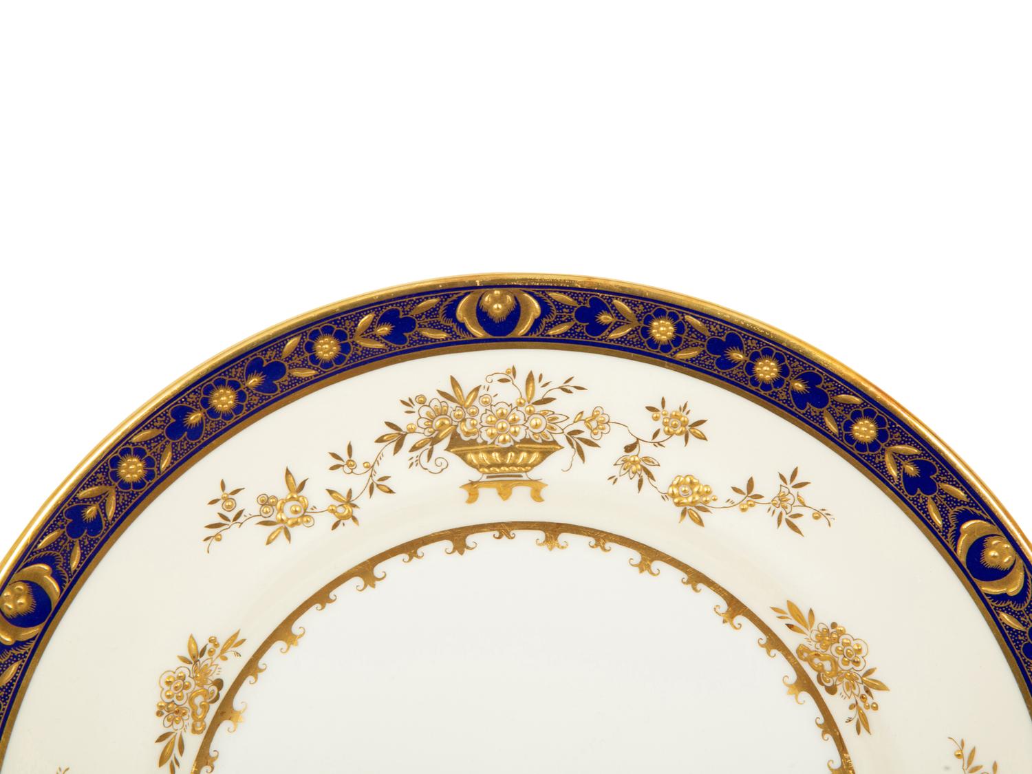 A Minton Dynasty Pattern Porcelain Partial Dinner Service