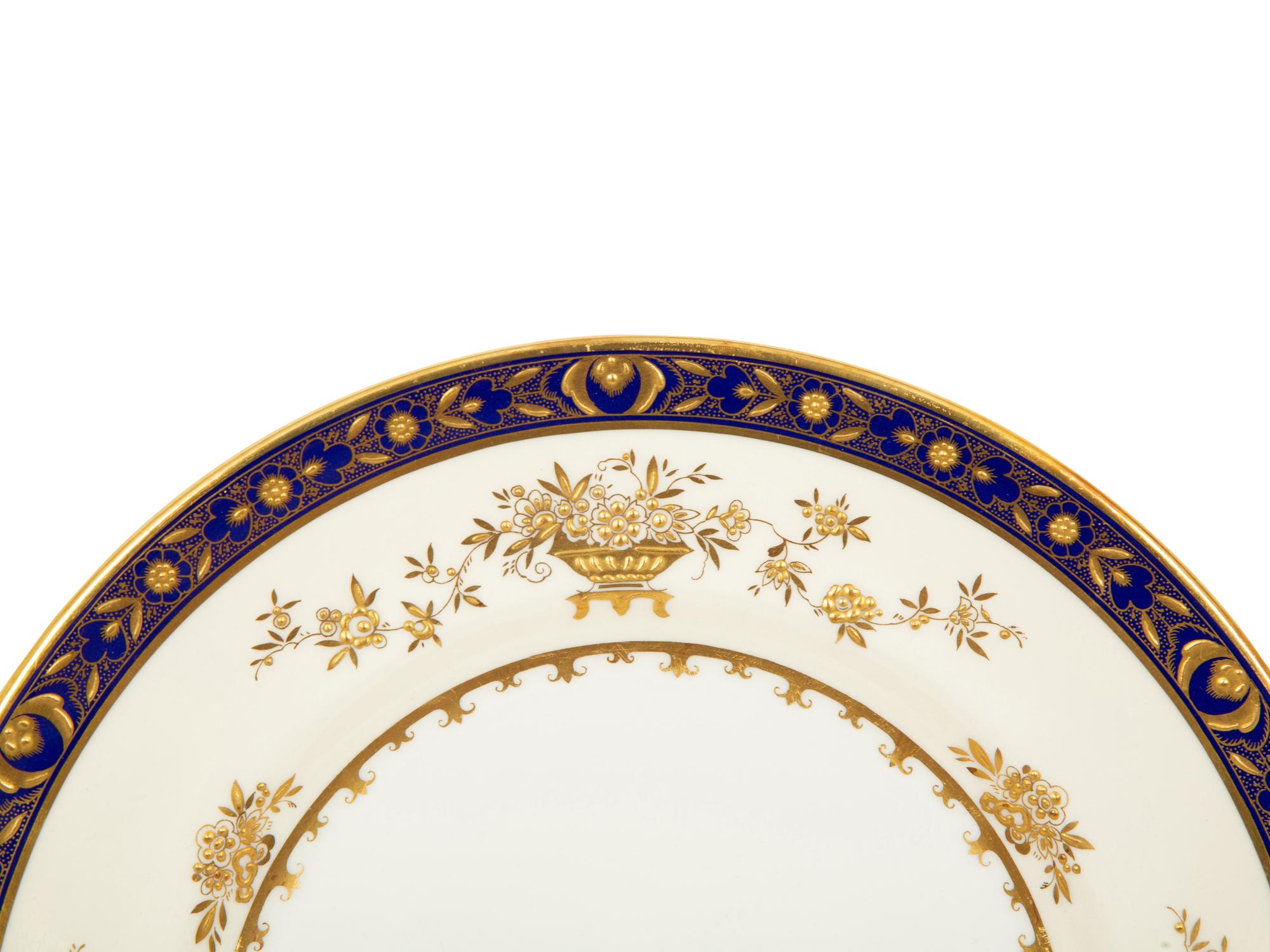 A Minton Dynasty Pattern Porcelain Partial Dinner Service