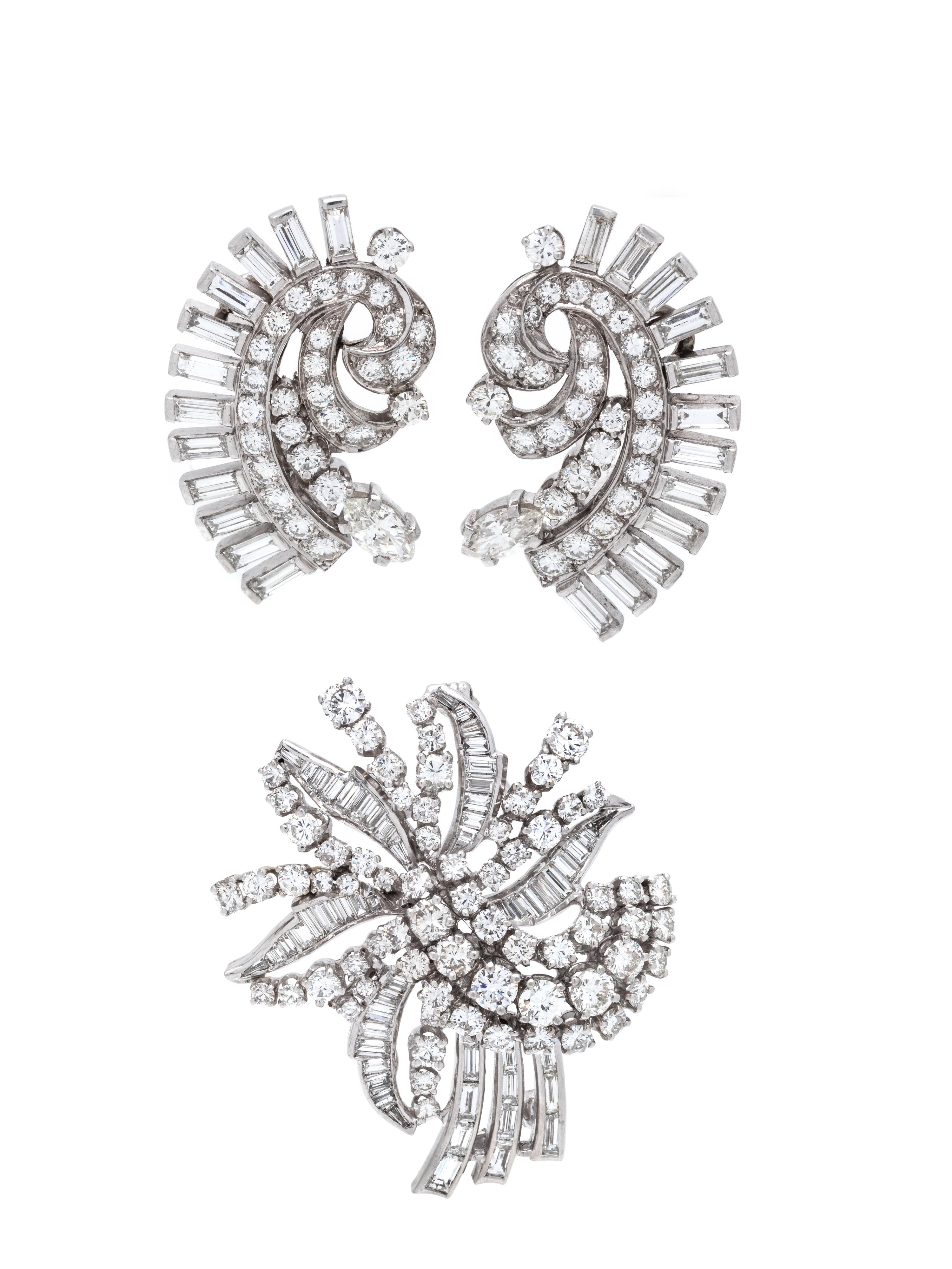 COLLECTION OF DIAMOND JEWELRY