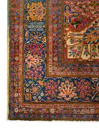 A Kirman Wool Rug