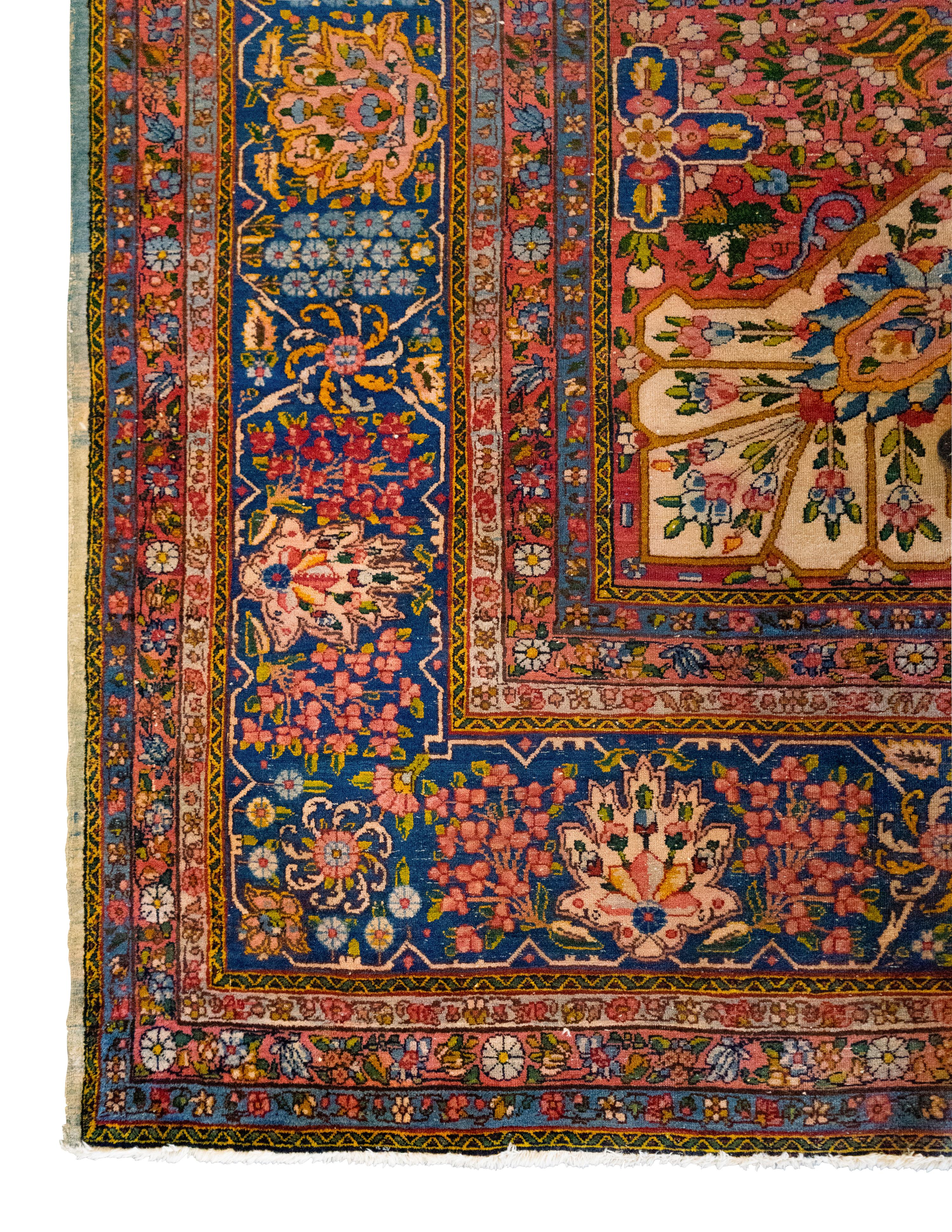 A Kirman Wool Rug