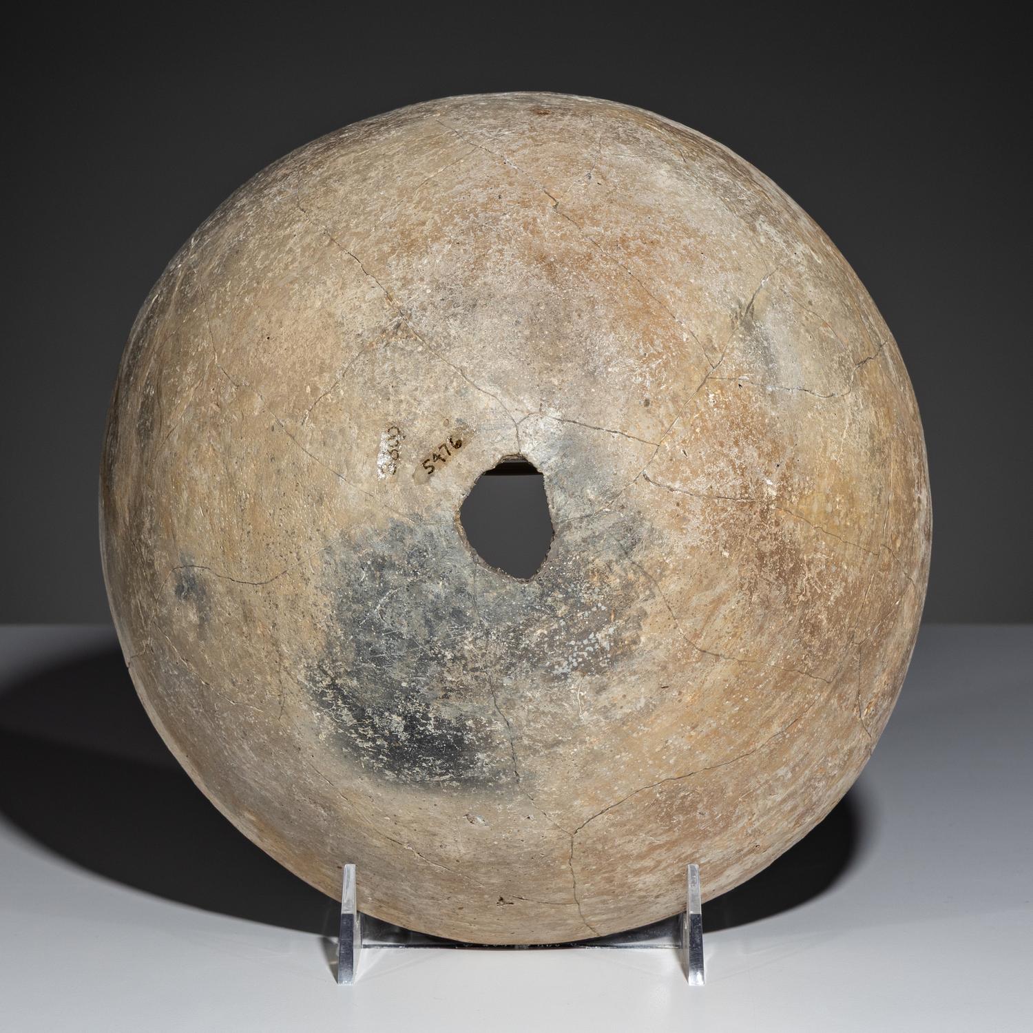 Ancestral Pueblo, Mimbres Classic Red-on-White Pottery Bowl, Horned Toad