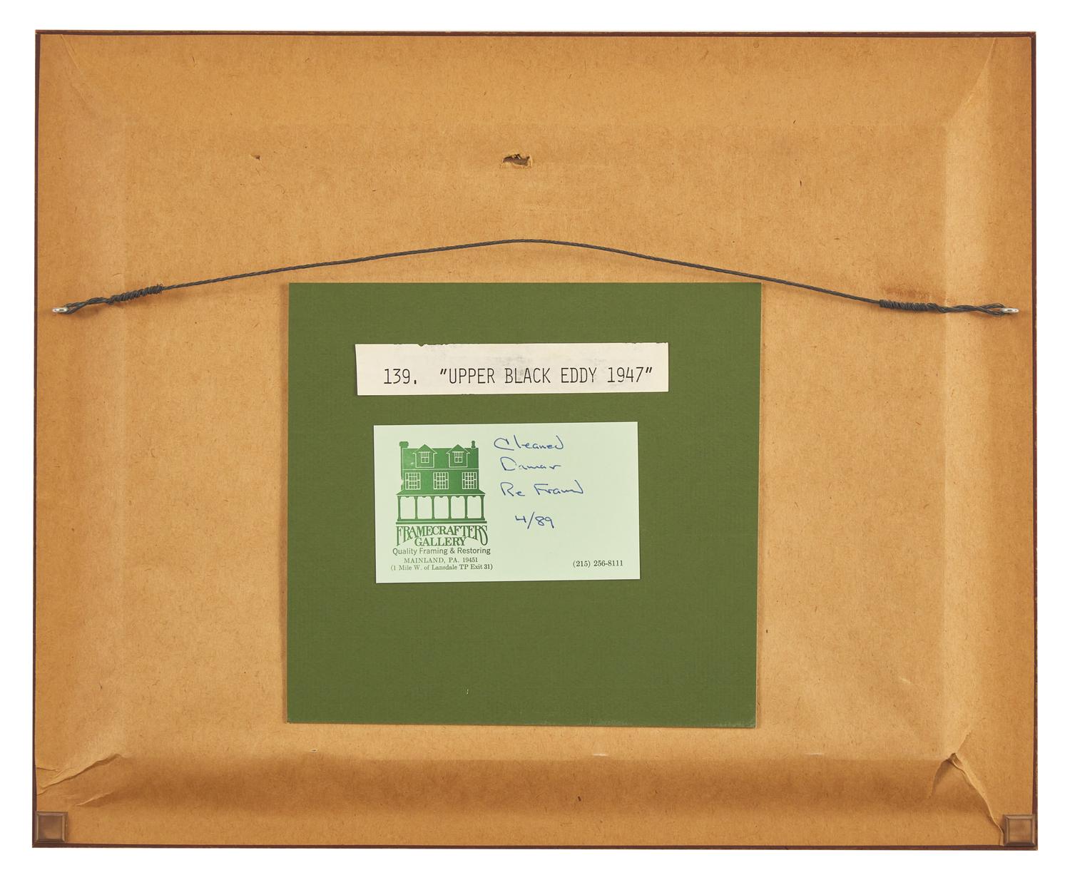 Upper Black Eddy , 1947