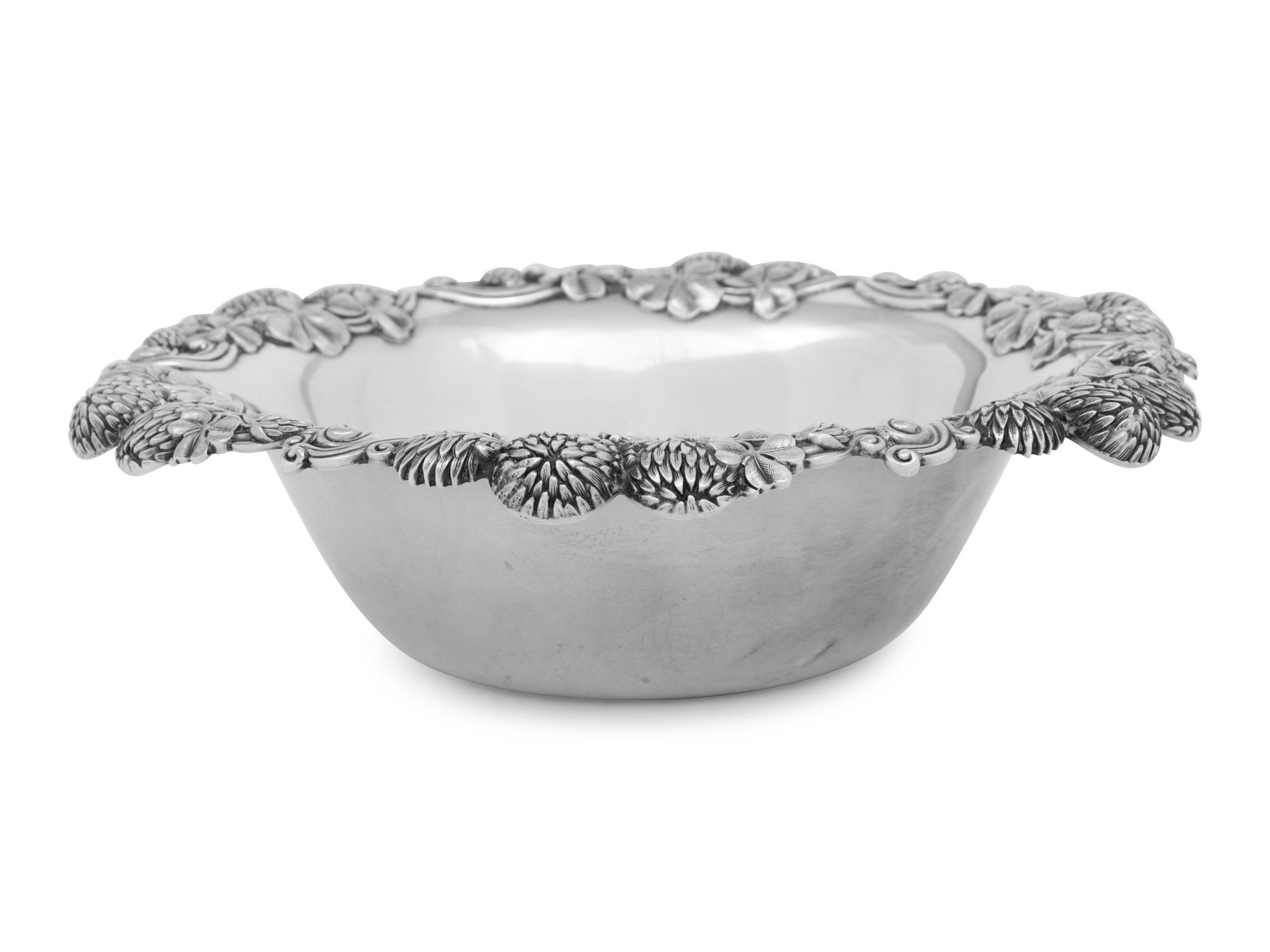 A Tiffany and Co. Silver Fruit Bowl
