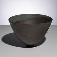Jennifer Lee (Scottish, b. 1956) — Metallic Pot, Speckled Trace , 2000