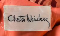 A Chester Weinberg Silk Geometric Print Caftan, No size.