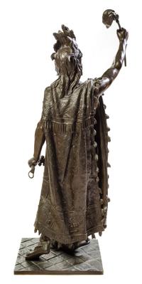 Henri Ple, (French, 1853-1922), Cuauhtemoc, Aztec Emperor
