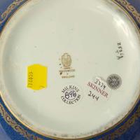 A Wedgwood Powder Blue Ground Malfrey Pot UK, circa 1915