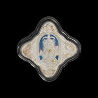 [Private Issue] A 2015 Lady of Fortune Enameled Silver Coin