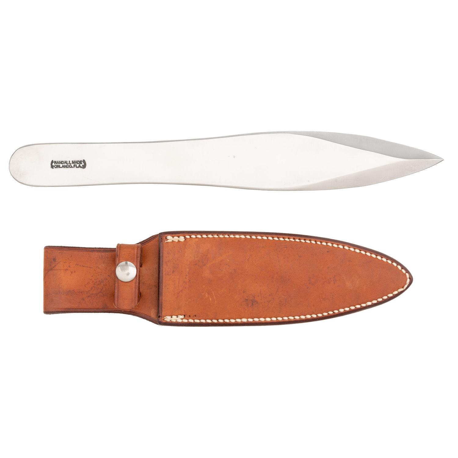 Randall Made Model 8 Throwing Knife with Sheath