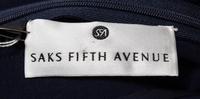A Halston Navy Jersey Evening Gown, Size 4.