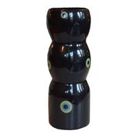 A Mid Century Ceramic Vase 4.5" W x 4.5" D x 12.5" H — Unknown, Mid-20th Century