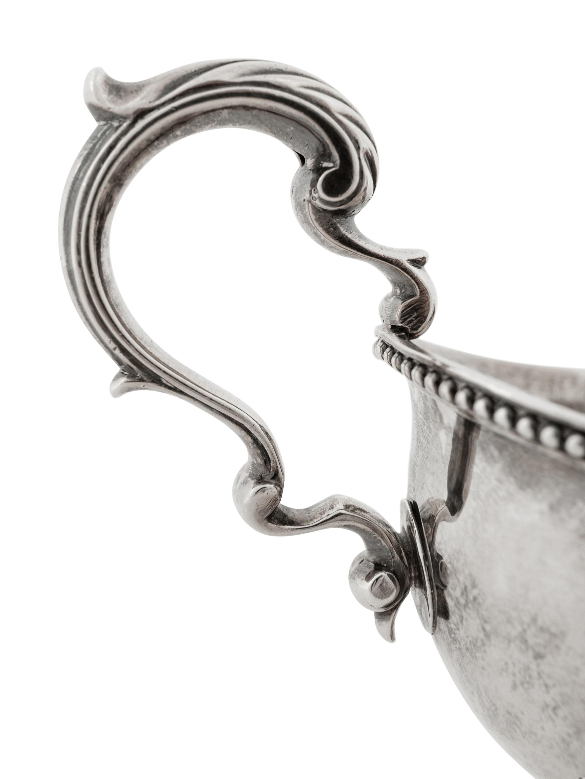 A Pair of George III Silver Sauce Boats