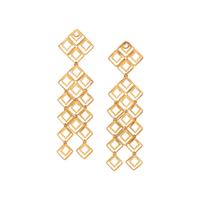 TIFFANY & CO., ITALY, YELLOW GOLD EARCLIPS