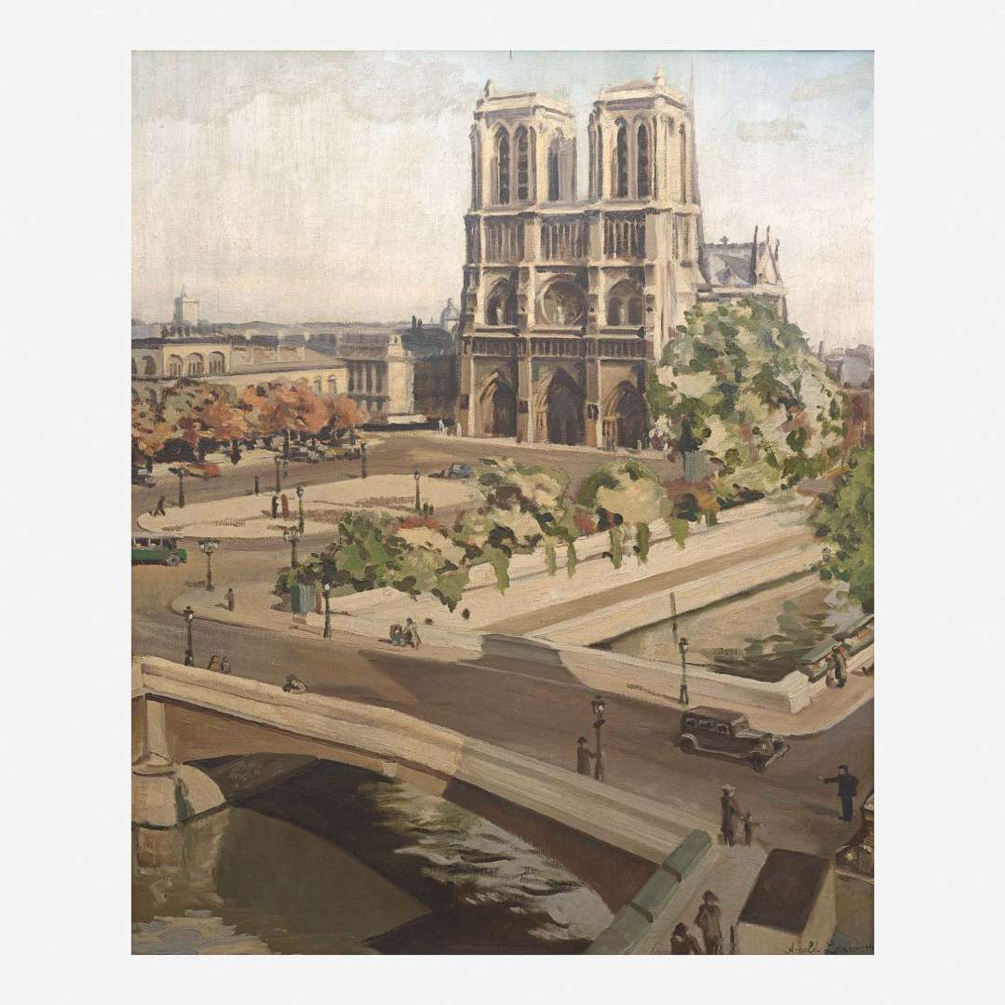 Arnold Borisovich Lakhovsky (Ukrainian, 1880–1937) Notre Dame de Paris