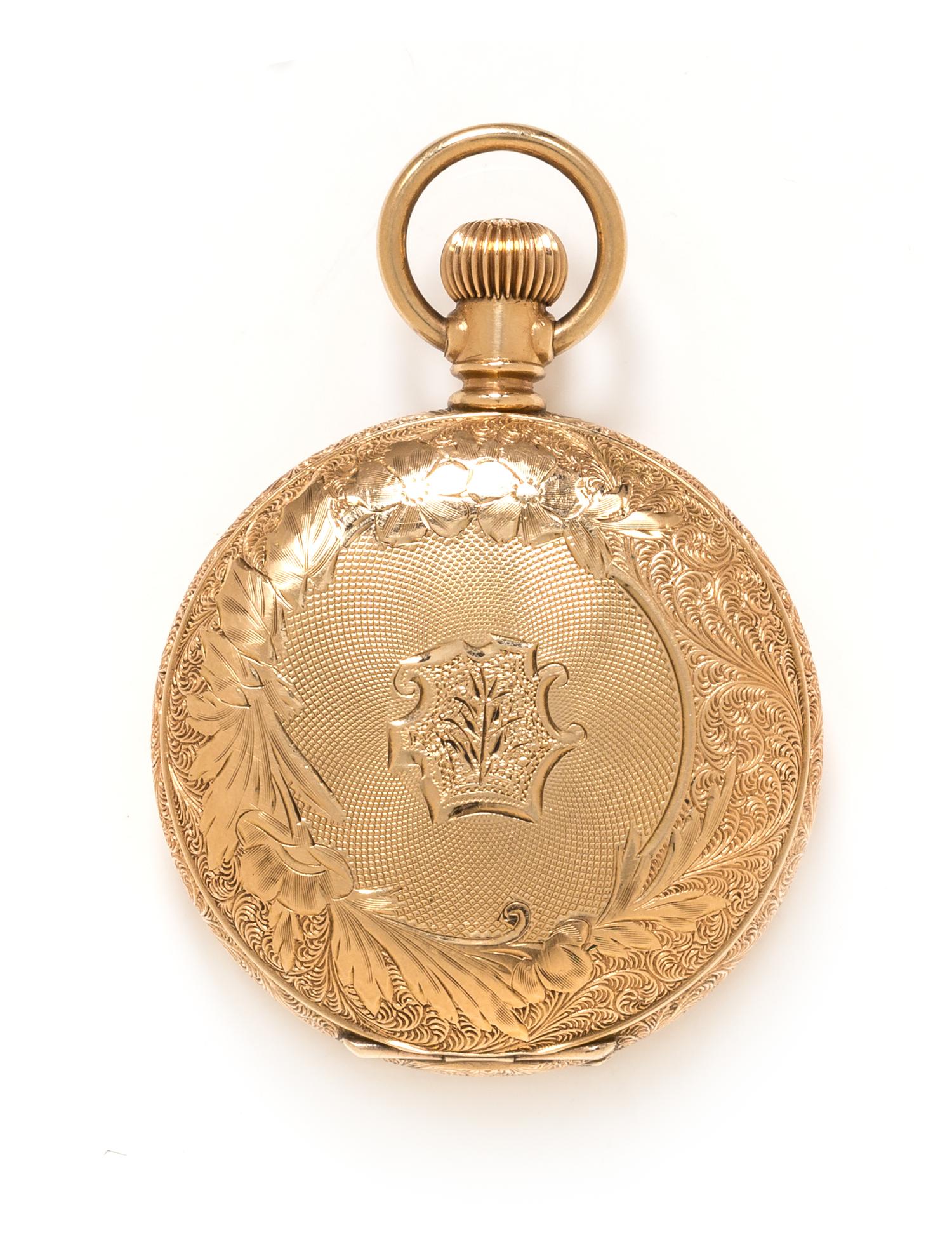 A Gold Filled Hunter Case Pocket Watch, Waltham, Circa 1889, 41.00 dwts.