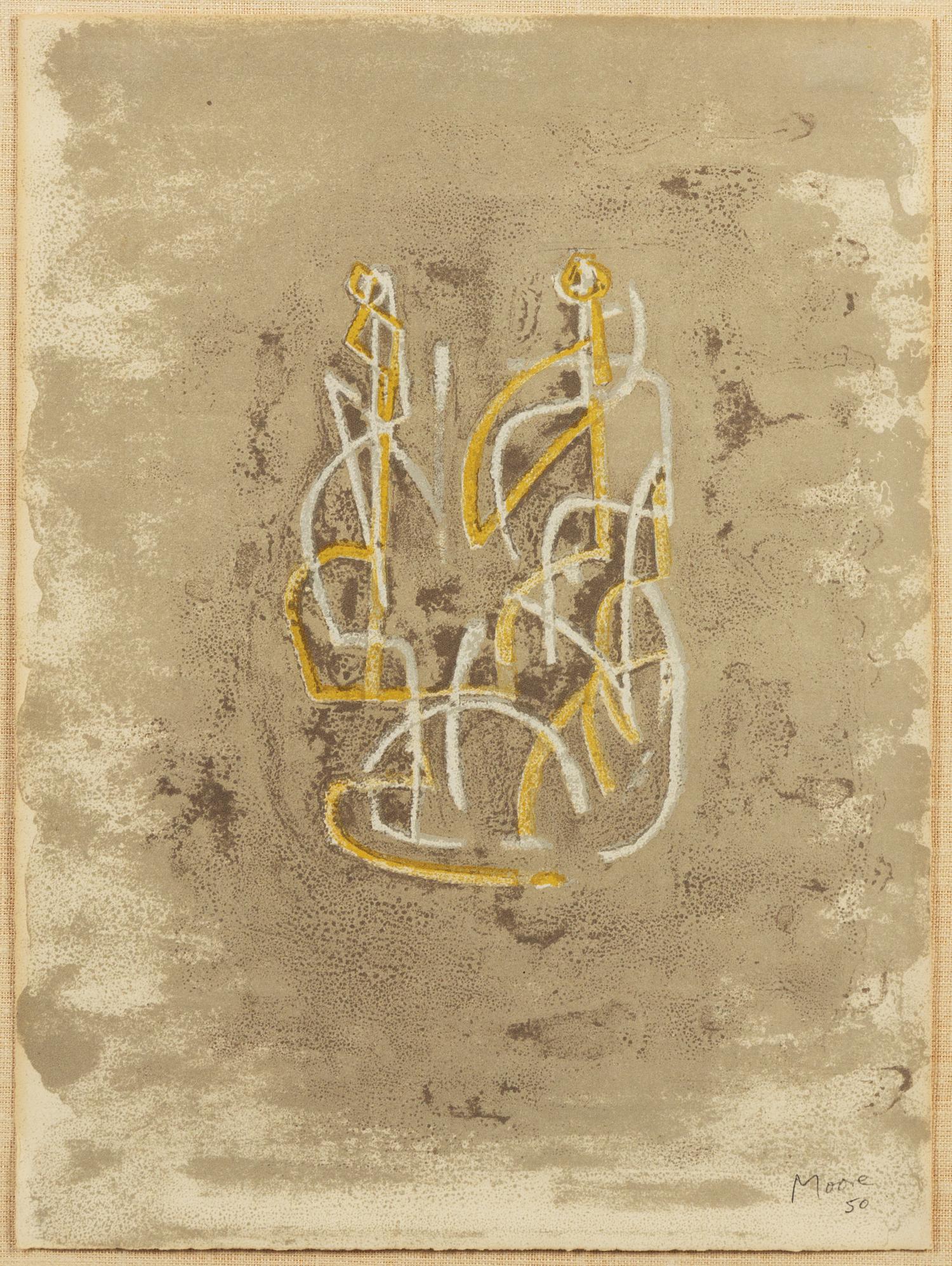 Henry Moore, (British, 1898-1986), Prométhée, 1950