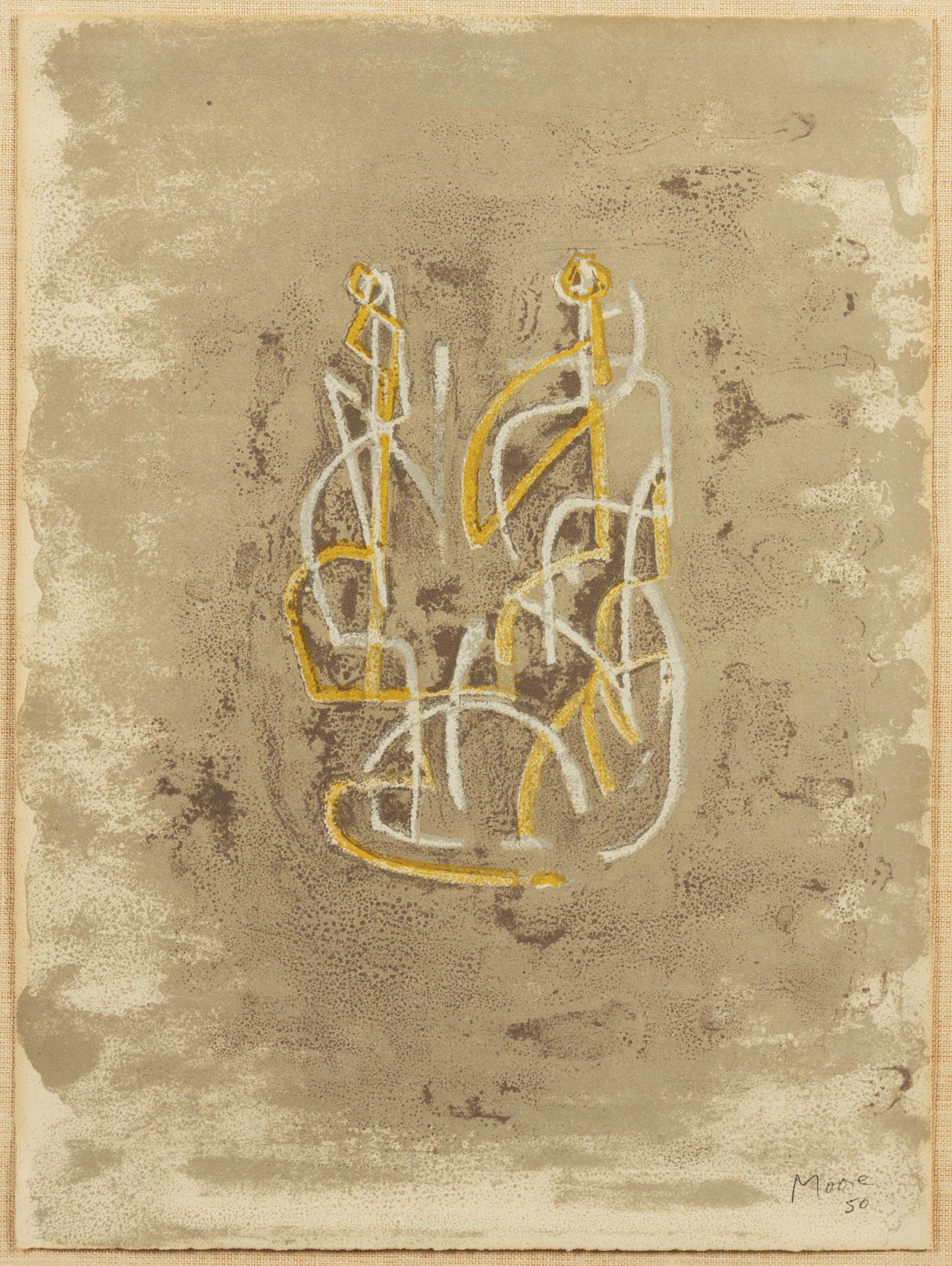 Henry Moore, (British, 1898-1986), Prométhée, 1950