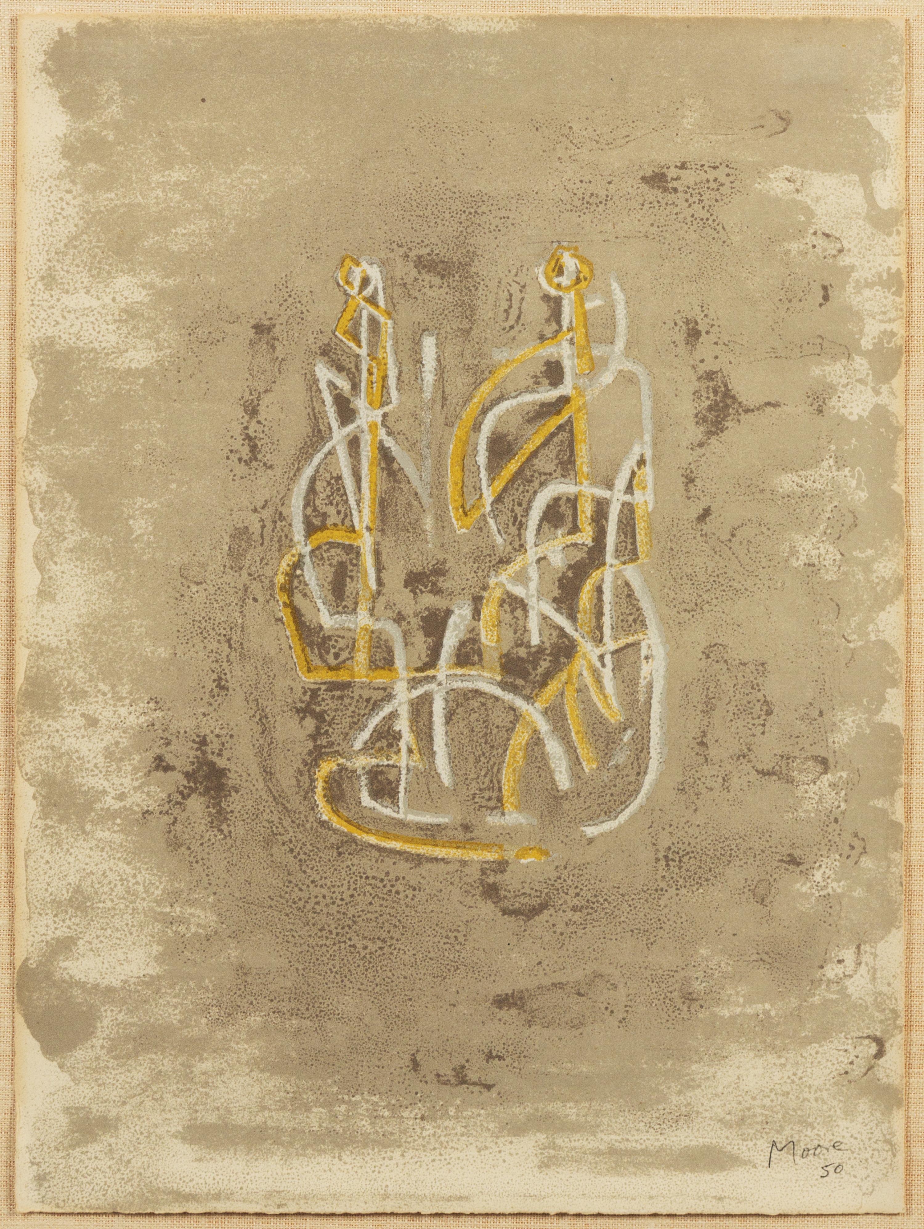 Henry Moore, (British, 1898-1986), Prométhée, 1950