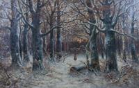 Georges Charpentier, (French, 19th/20th century), Woman in Woods
