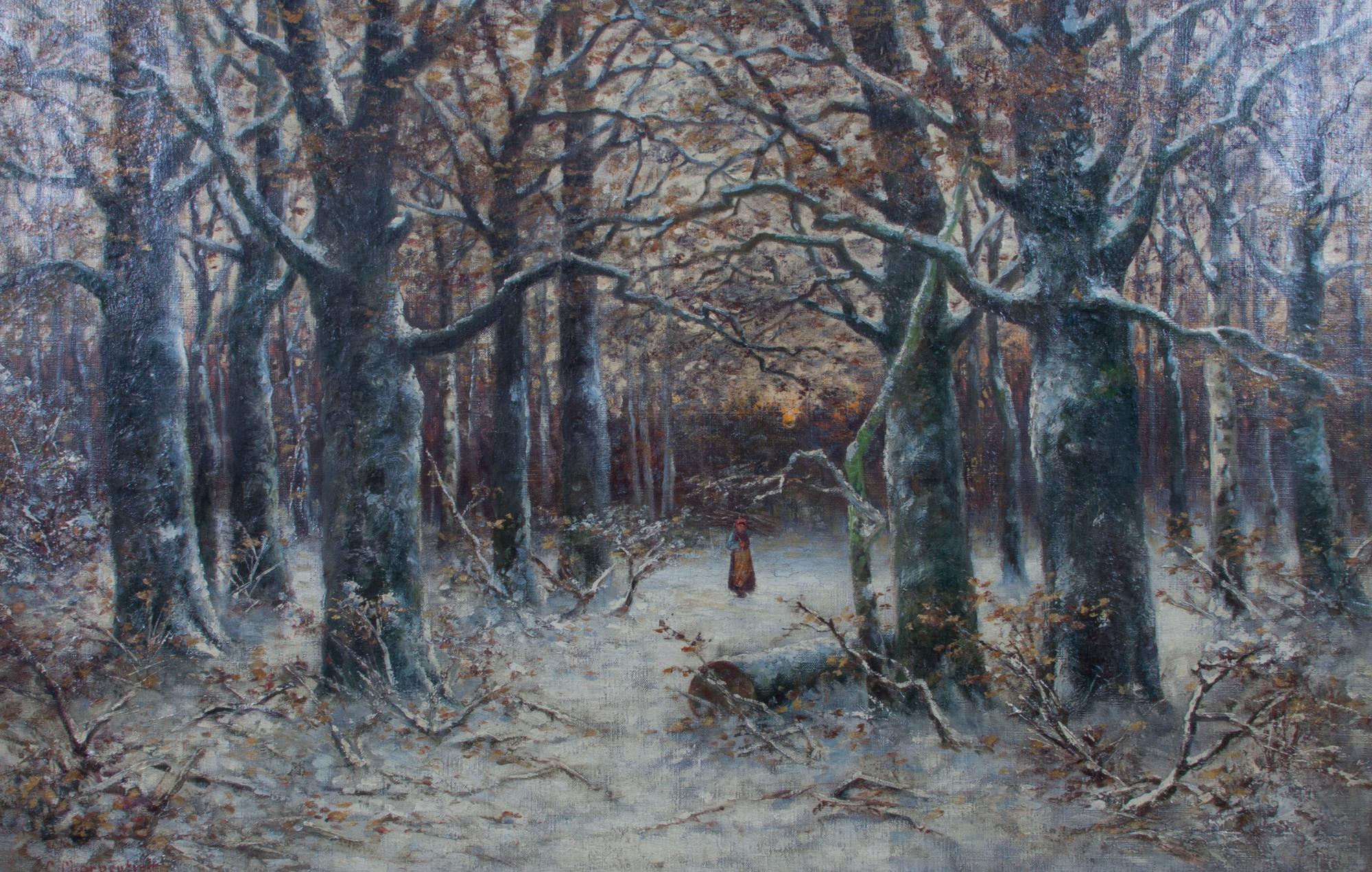 Georges Charpentier, (French, 19th/20th century), Woman in Woods
