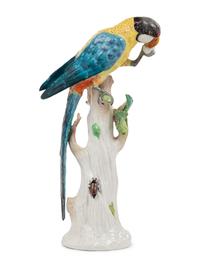 A Vienna Porcelain Parrot