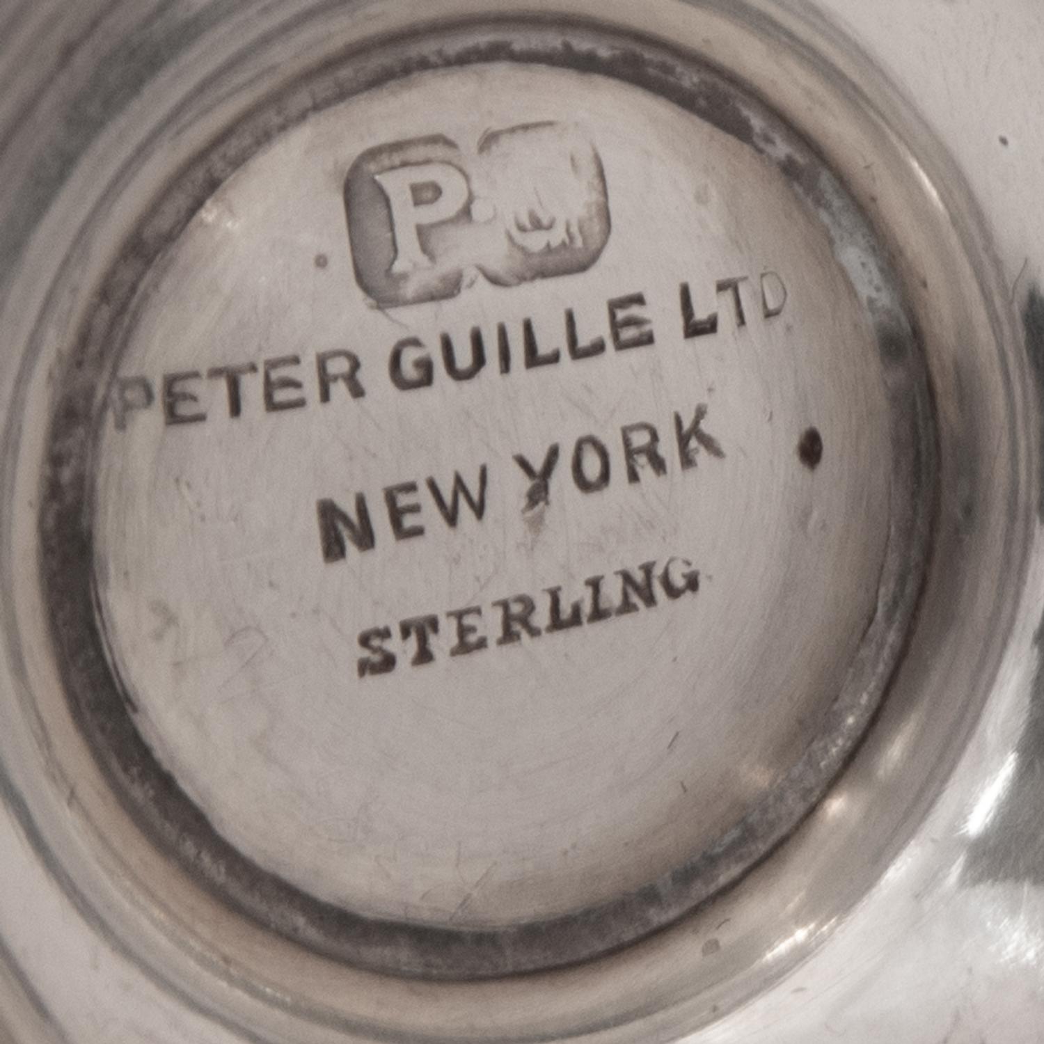 A Collection of Silver Casters and Salt Cellars