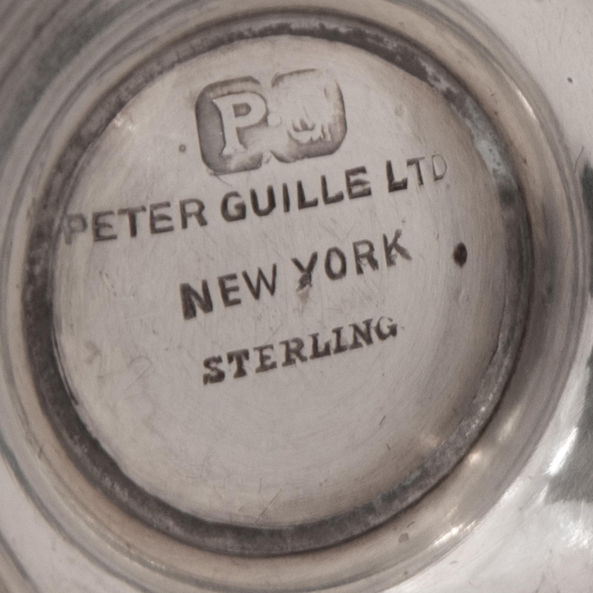 A Collection of Silver Casters and Salt Cellars