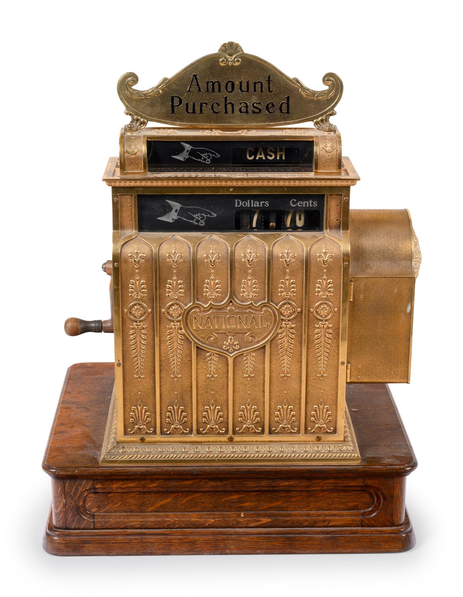 A National Brass Cash Register, Model No. 441