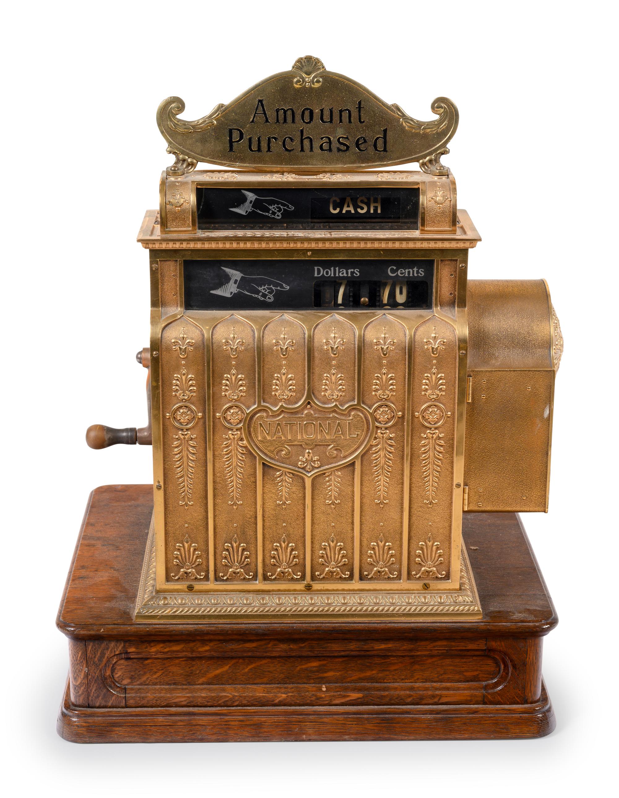 A National Brass Cash Register, Model No. 441
