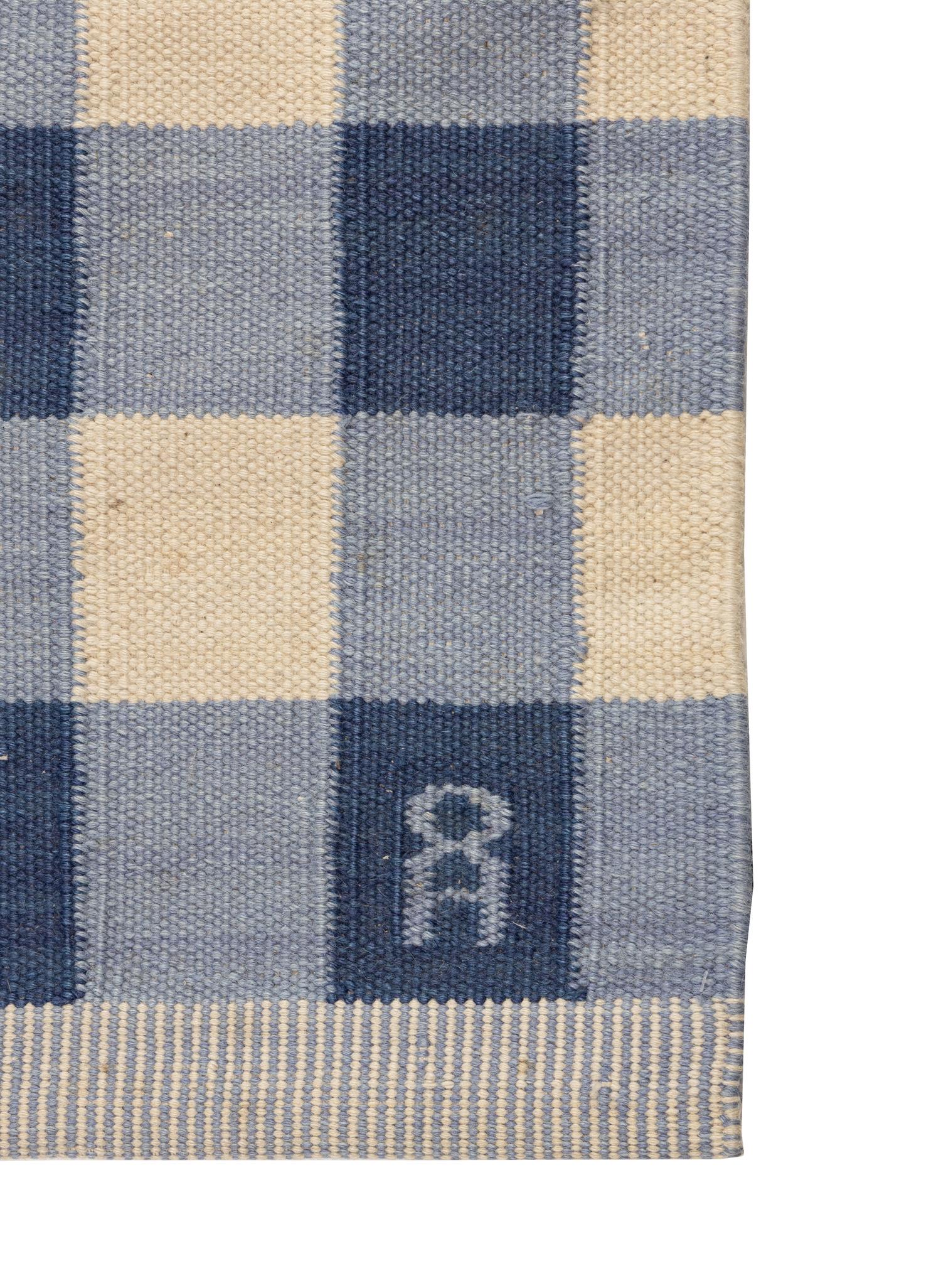 Swedish Haga Flatweave Rug for Axeco Svenska AB