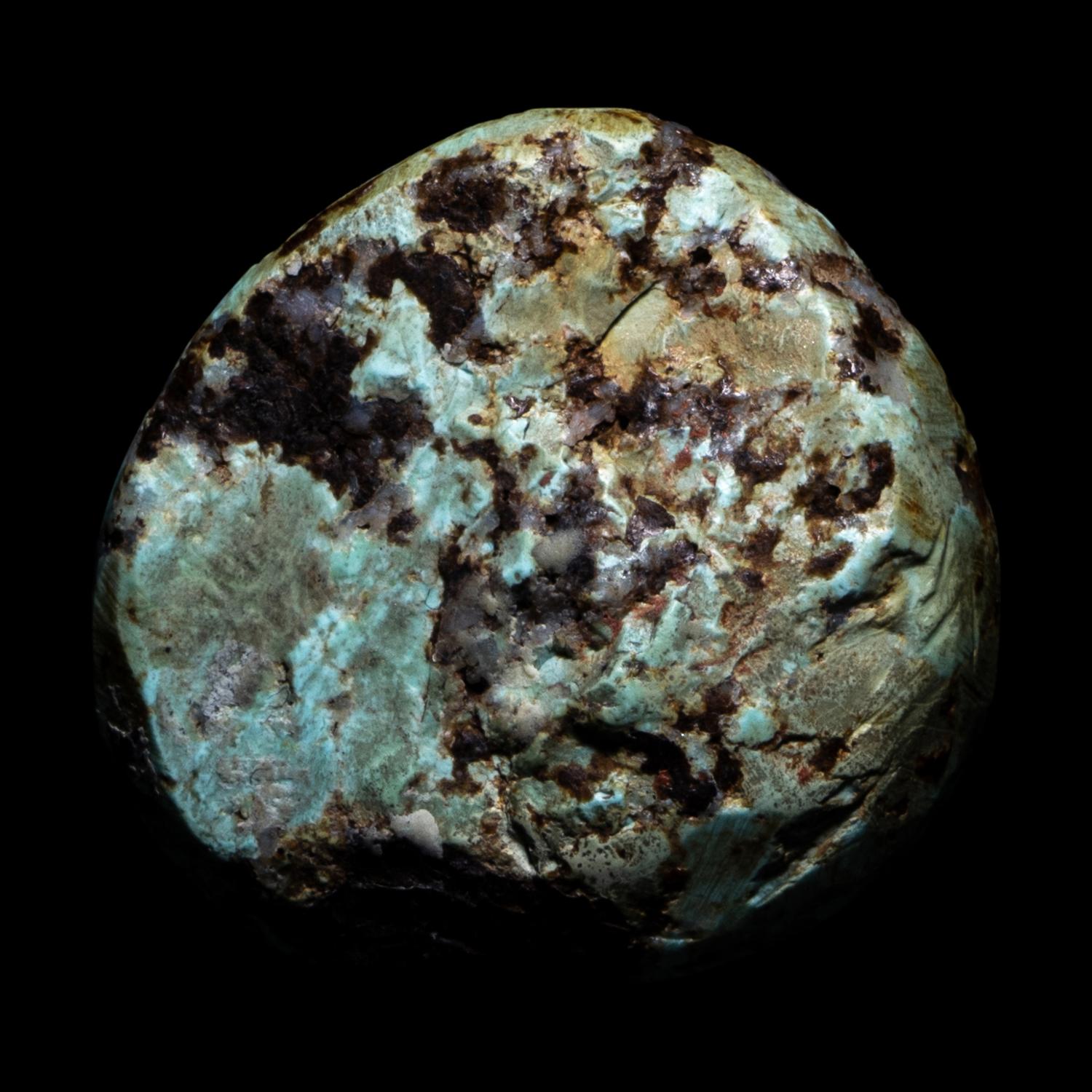 A Roman Turquoise Cameo with the Portrait Busts of the Severan Imperial Family
