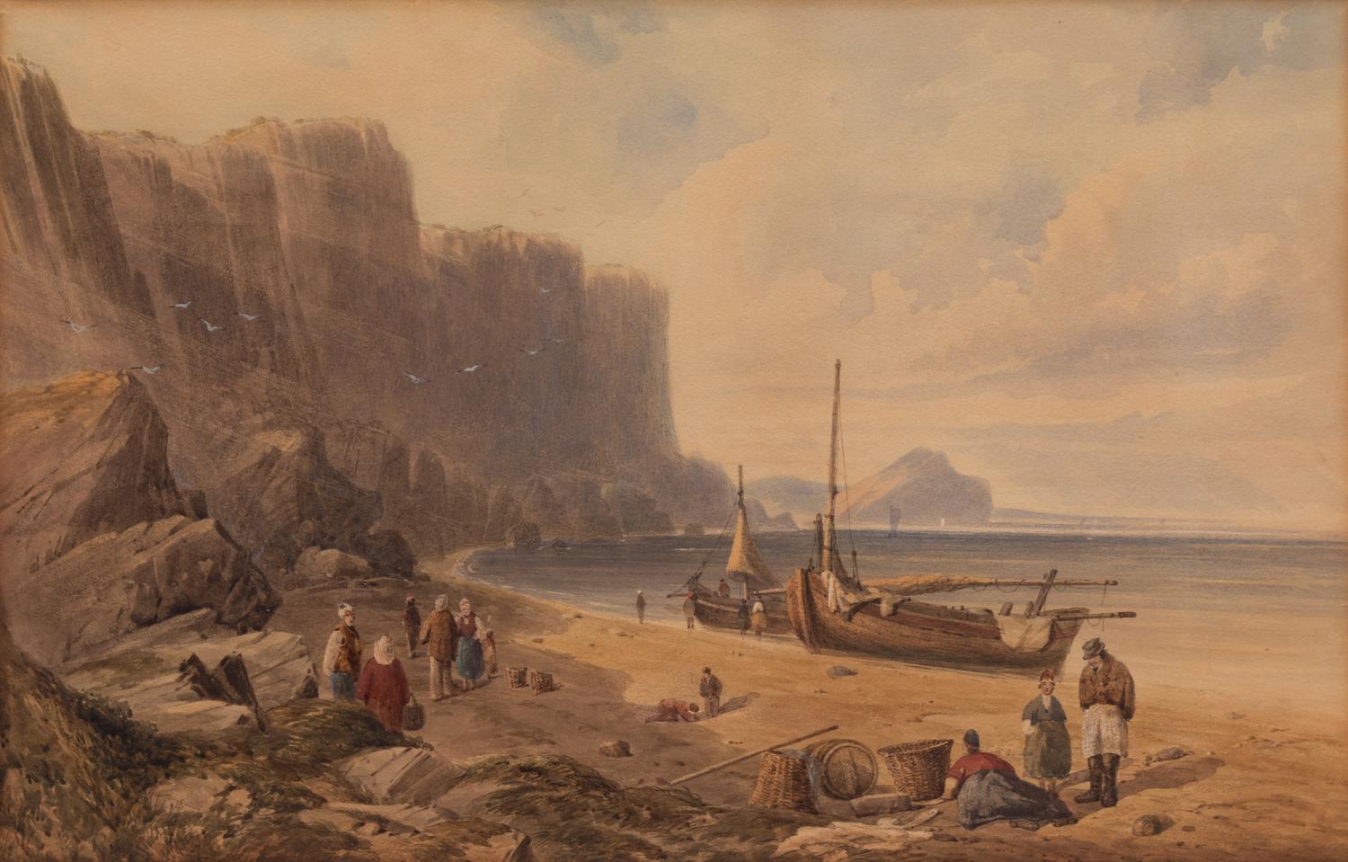 Untitled (Figures on the Beach), 1875
