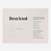 [Art] Abramovic, Marina, and Matthew Barney, and Larry Clark, and Richard Prince, et al. Destricted