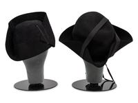 Two Yohji Yamamoto Felted Wool Hats