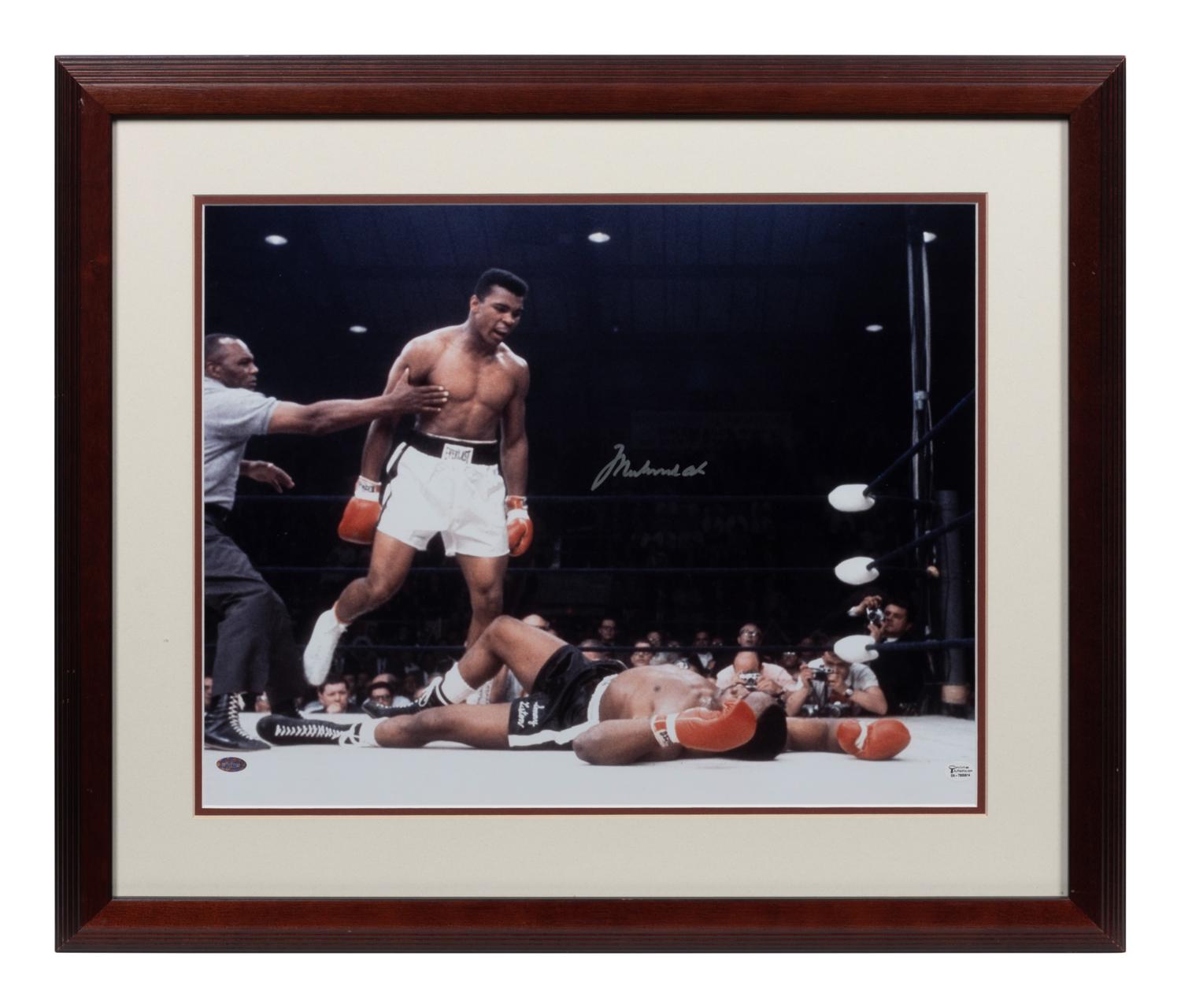 A Muhammad Ali vs. Sonny Liston Signed Photo,