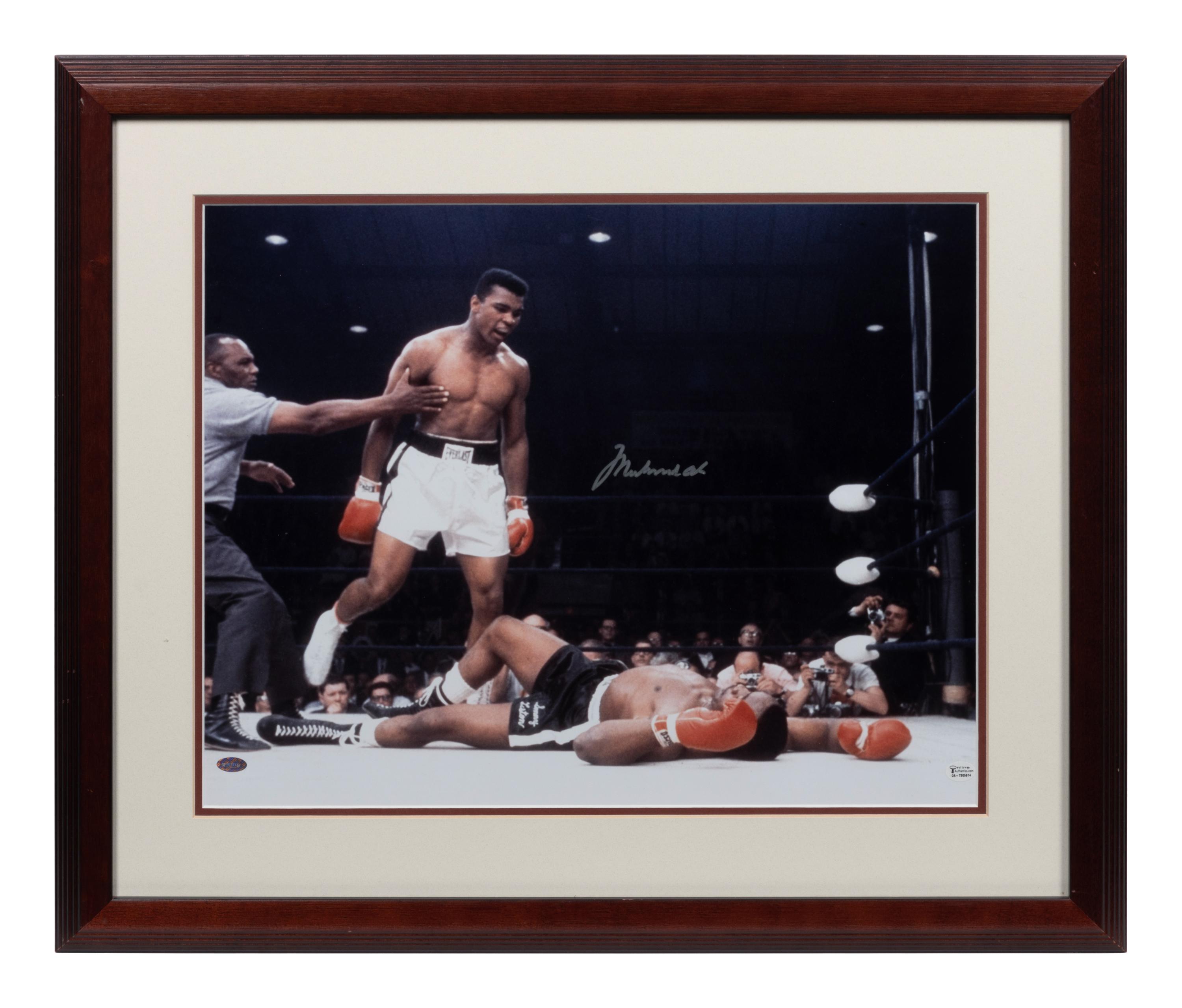 A Muhammad Ali vs. Sonny Liston Signed Photo,