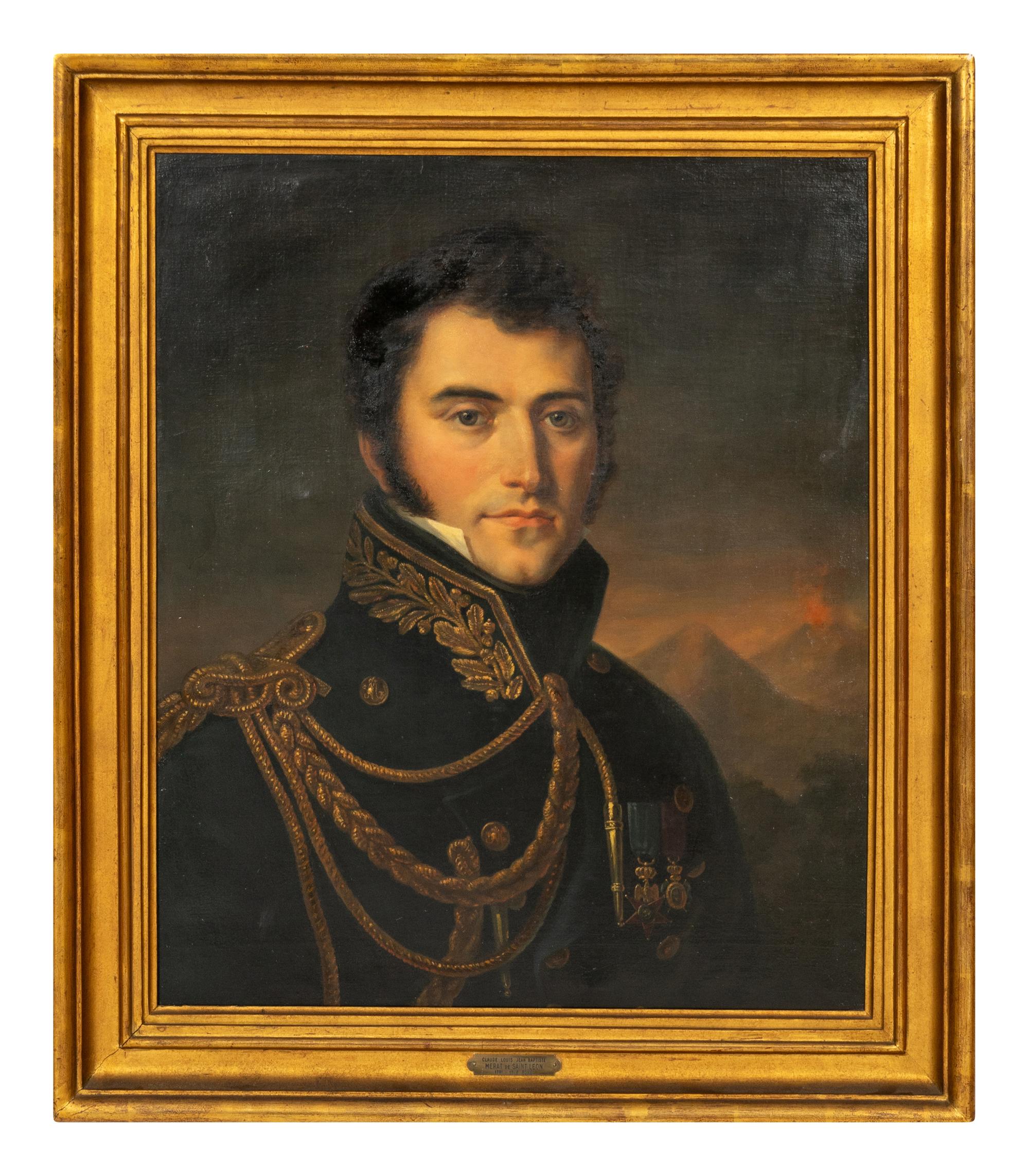 Portrait of Claude Louis Jean-Baptiste Mérat de Saint-Léon (1781-1848)
