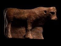 An Egyptian Wood Apis Bull