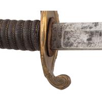 Imported US Model 1850 Staff & Field Officers Sword Retailer Marked by Staderman