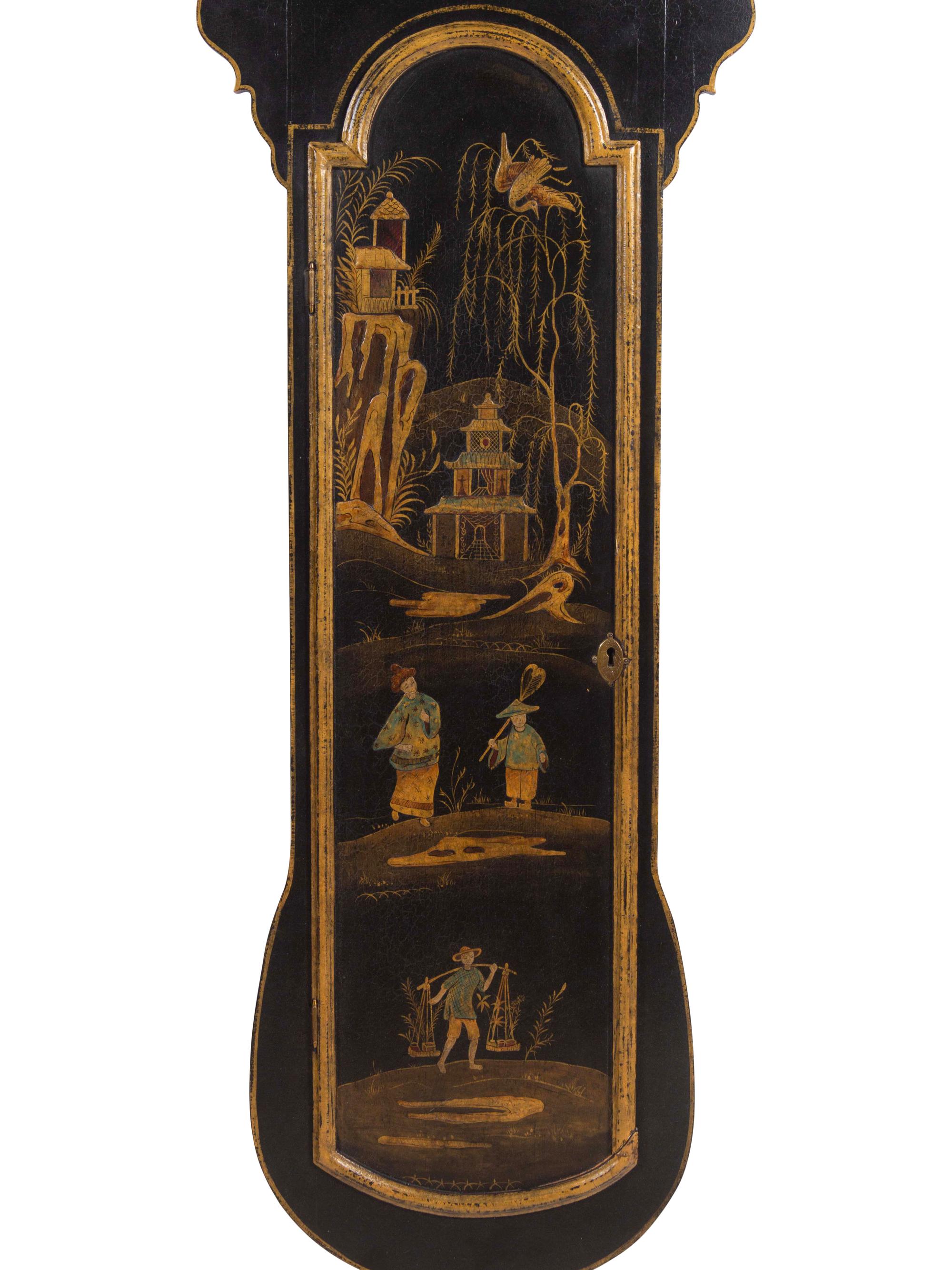 An English Painted Parliament Clock