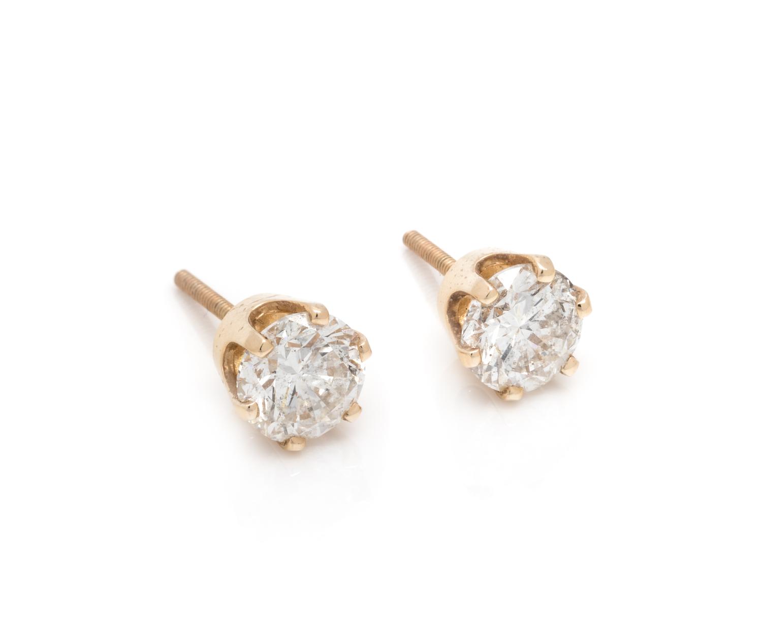 DIAMOND STUD EARRINGS