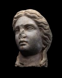 A Roman Marble Head of Apollo