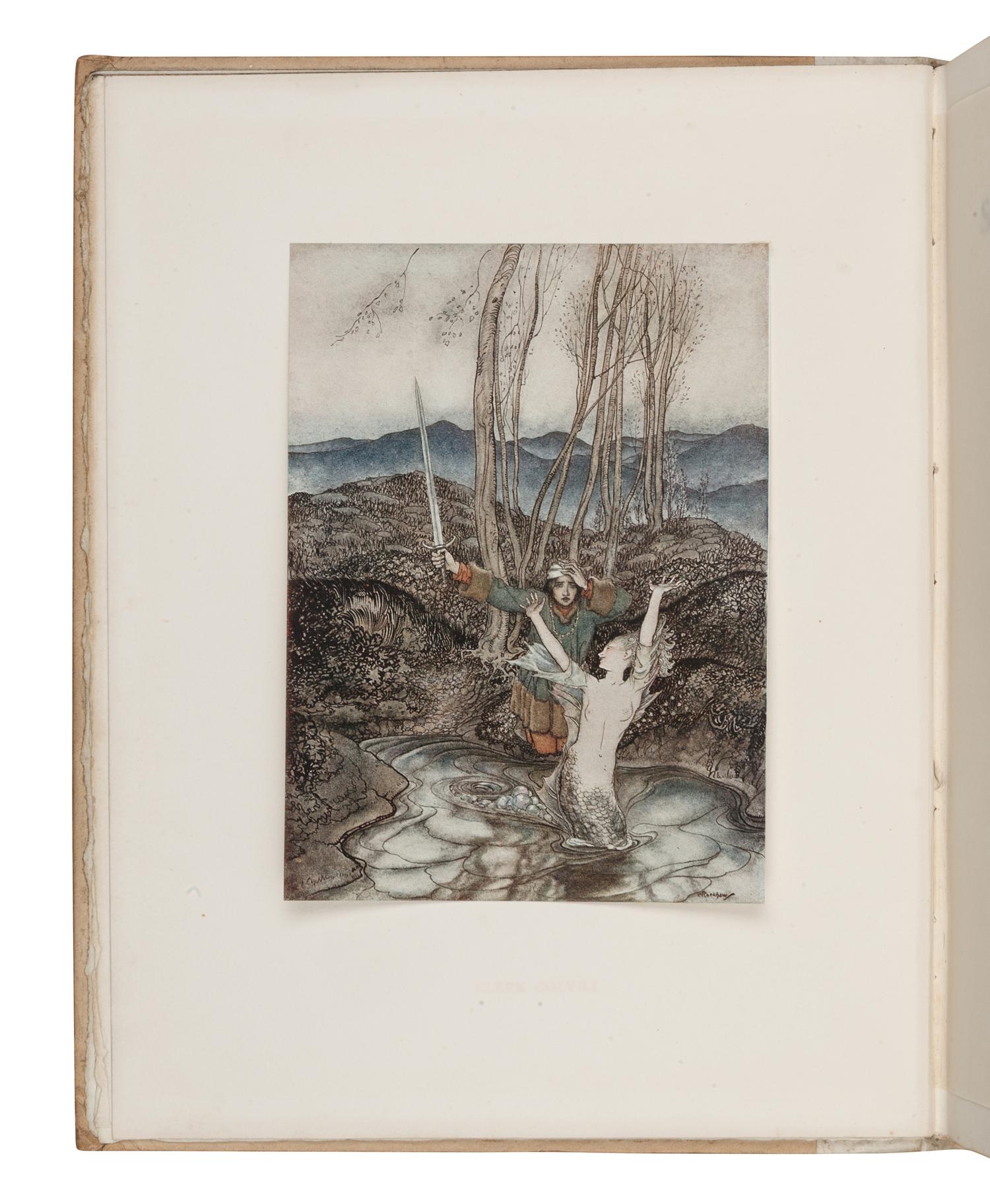 [ILLUSTRATED BOOKS]. RACKHAM, Arthur (1867-1939), illustrator. Some British Ballads. London: Constable & Co. Ltd., [1919].