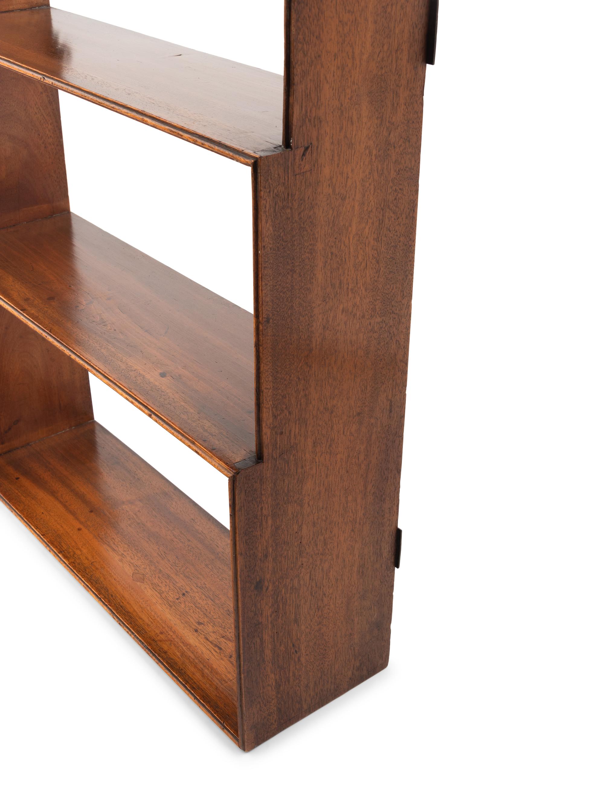 A Regency Mahogany Hanging Etagere