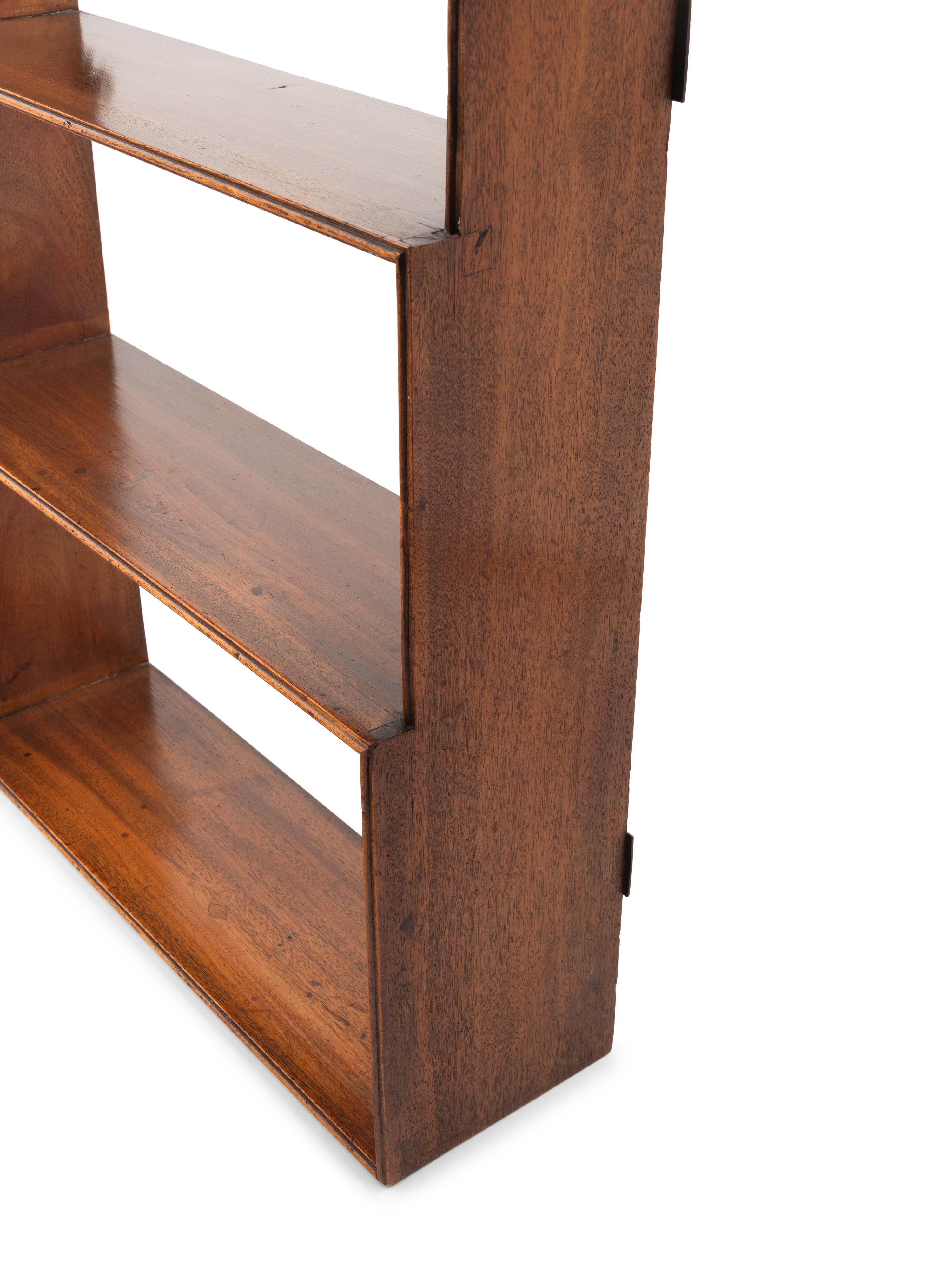 A Regency Mahogany Hanging Etagere