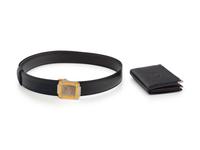 CARTIER, WALLET AND BELT