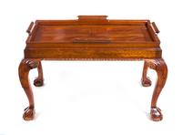 A Chippendale Style Mahogany Low Table Height 21 1/4 x width 32 x depth 22 inches. — 20TH CENTURY